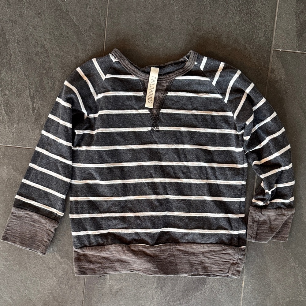 Stylish Striped Kids Sweatshirt